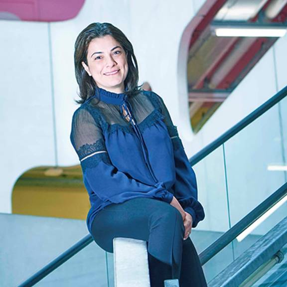 Professor Elham Kashefi, Quantum Team Lead at the University of Edinburgh's School of Informatics