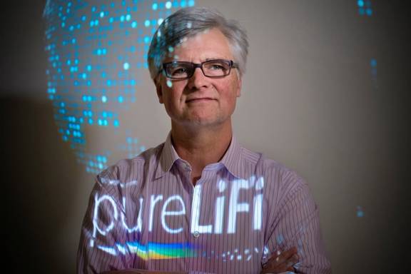 Alistair Banham, CEO, pureLiFI