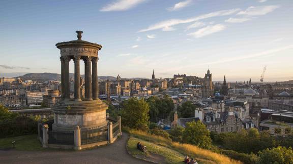 Edinburgh skyline from Calton Hill