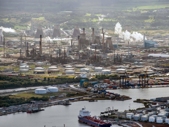 Grangemouth port and industrial complex