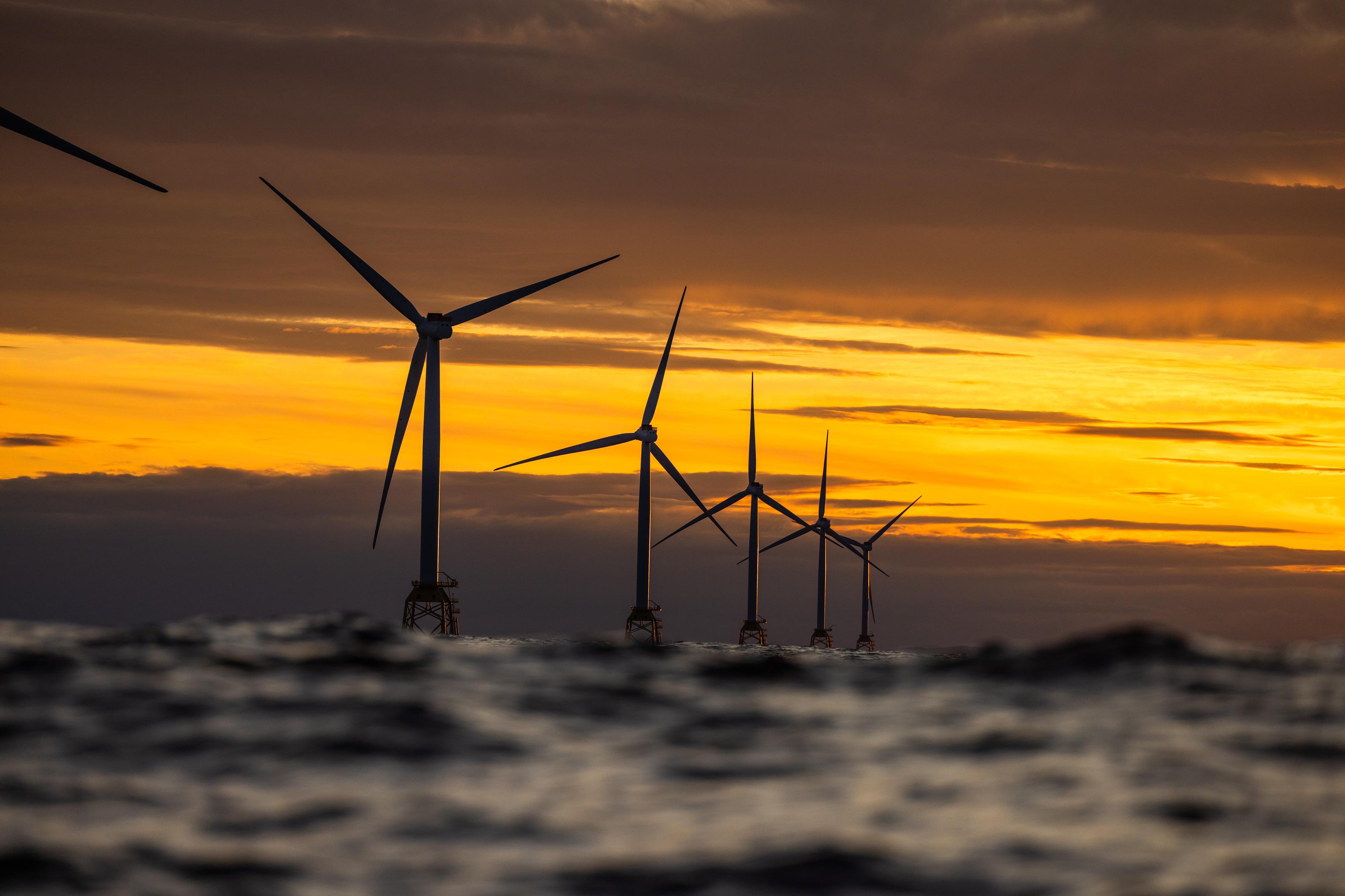 offshore wind turbines