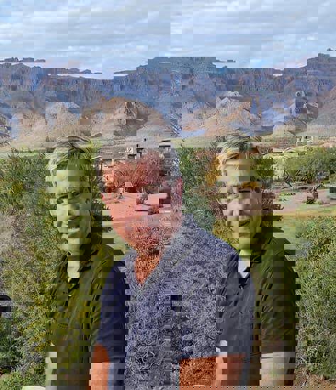Brian Holz, CEO of Mangata, pictured in Arizona