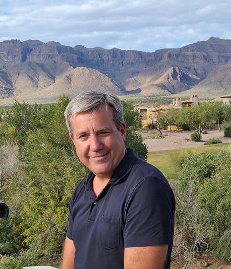 Brian Holz, CEO of Mangata, pictured in Arizona