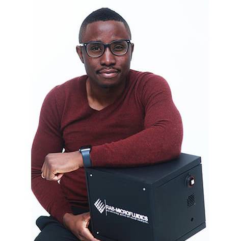 Rotimi Alabi, Chief Executive of RAB Microfluidics